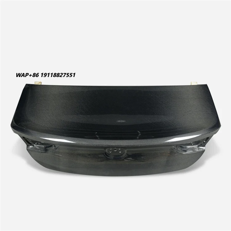 Veidt for  3 New Axela Carbon Fiber Modification Parts Ducktail Trunk Lid EPA Luggage Compartment Tailgate