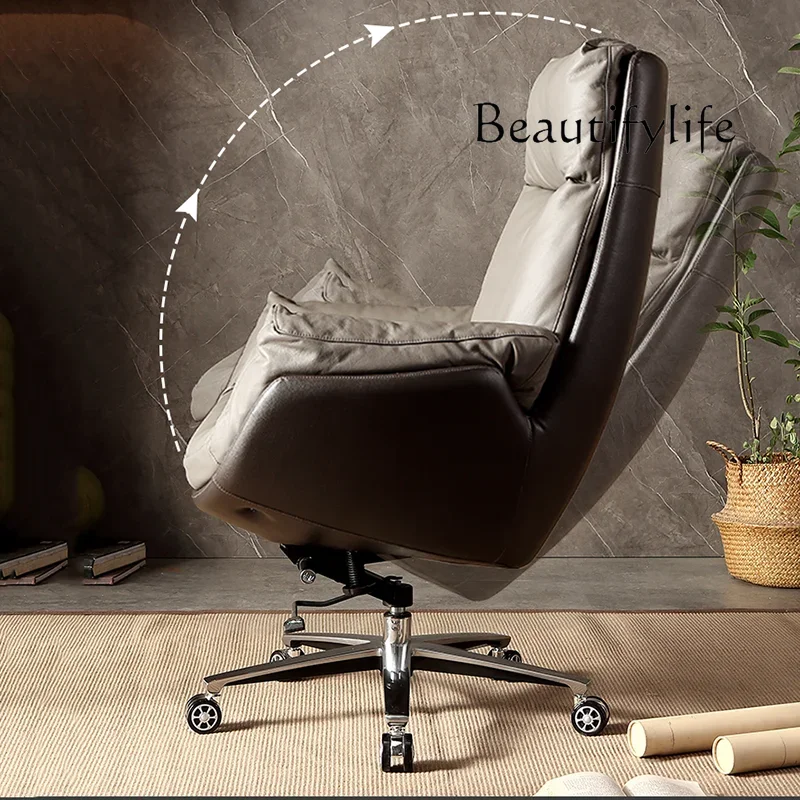 

BJ Executive Ergonomic Office Chair Relaxing Work Design Accent Office Chair Interior Wheels Sedia Da Scrivania House Furniture