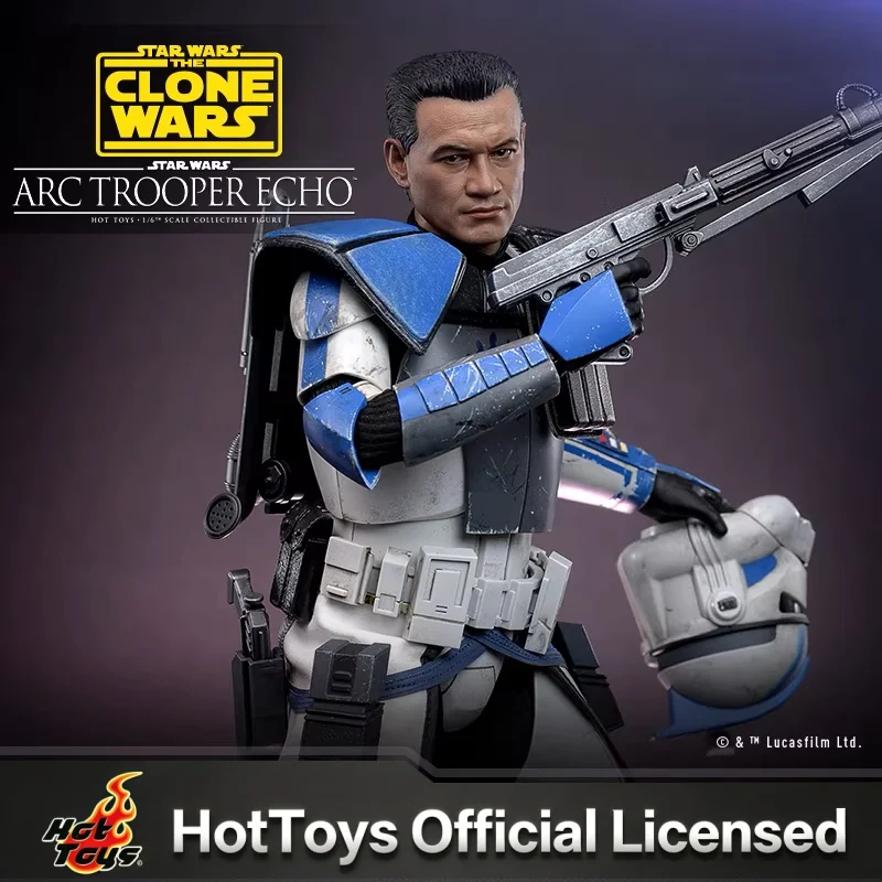 

Коллекционная фигурка Hot Toys Star Wars: The Clone Wars TMS133 ARC-Троупер Эхо, масштаб 1:6, 501-й легион, фильм, мерчандайзинг, подарок