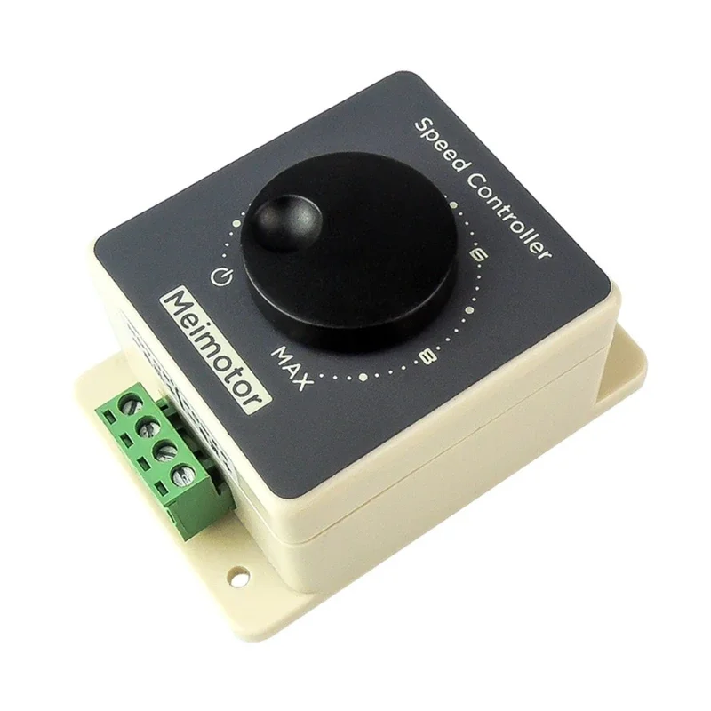 Stepless Motor Speed Controller Forward Reverse Controller Digital Display Governor Metal Case Dropship