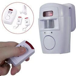 Home Security Alert Infrared Detector Sensor Motion Anti-theft Warning Alarm Waterproof Wireless Remote Control System for Door