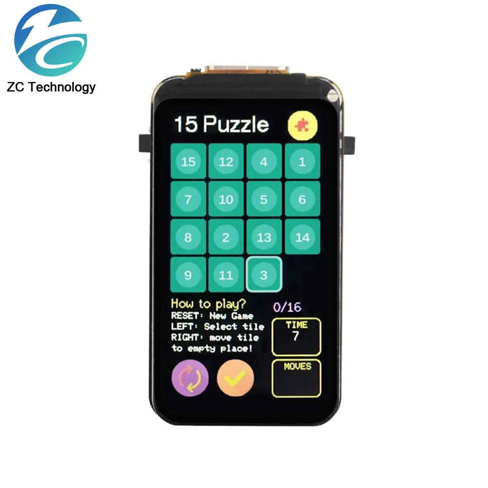 Waveshare ESP32-C6 1.47 بوصة شاشة الكريستال السائل مجلس التنمية 172 × 320 يدعم WiFi 6 و بلوتوث ESP32 1.47 بوصة ESP32-C6-LCD-1.47 #5