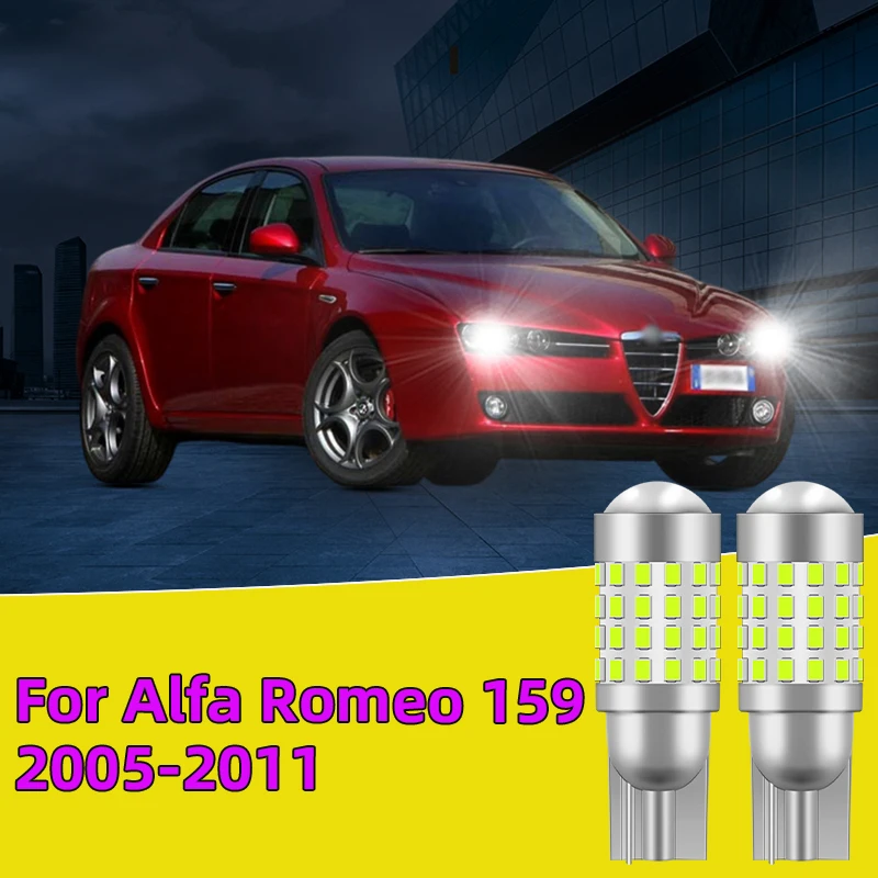 

2PCS For Alfa Romeo 159 2005-2011 Clearance Lights side marker position Signal Lamp width light 12V24V Car T10 Led Traffic Bulb