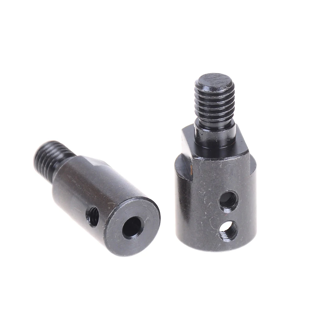 1pc Black 5/8/10/12mm M10 Thread Arbor Mandrel Connector Adaptor For Motor Angle Grinder Cutting Tool Accessory