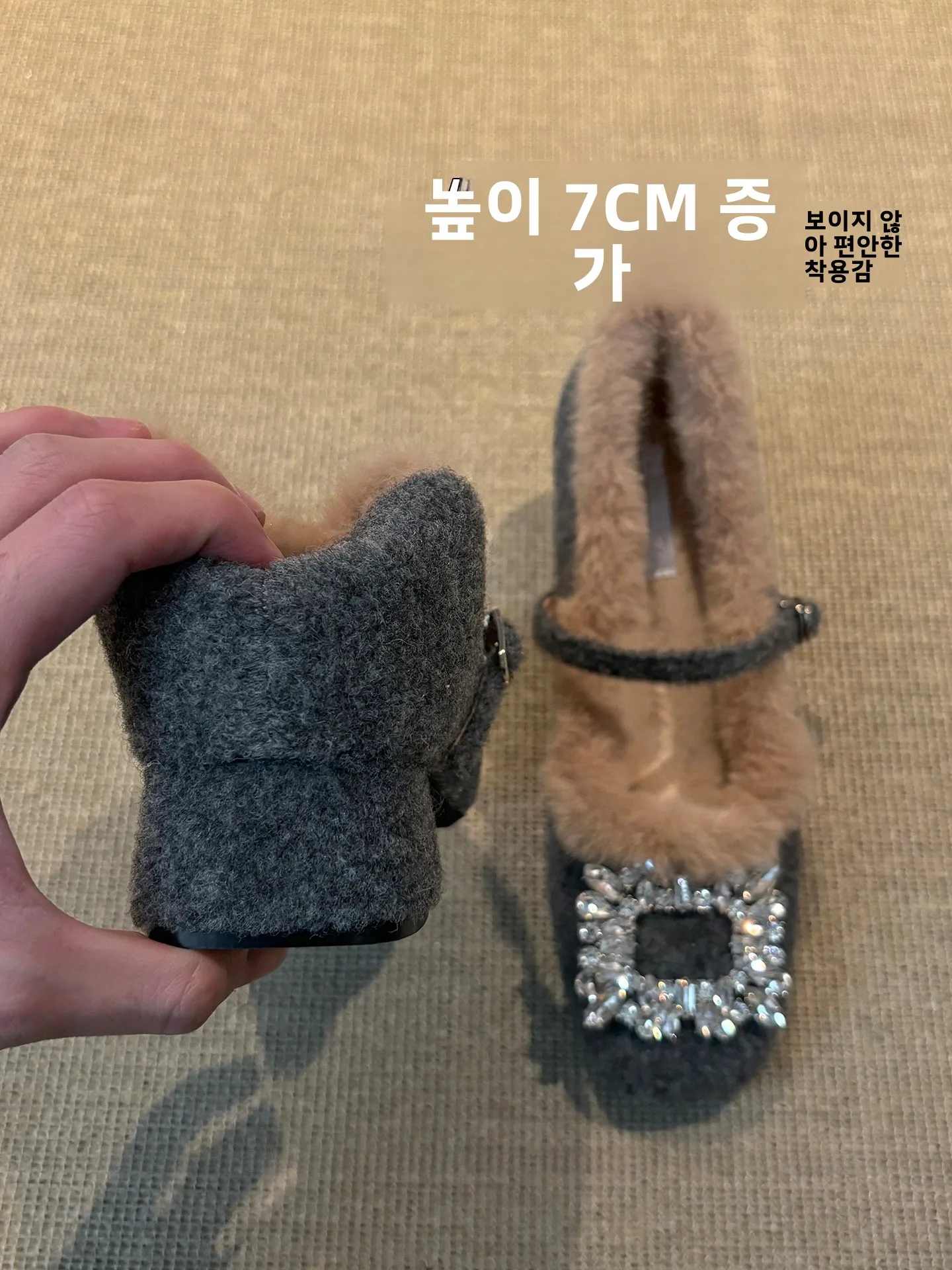 eepskin-mary-janes-high-heel-oes-women's-winter-warm-fce-lined-slip-on-faionable-thi-heel-cotton-oes