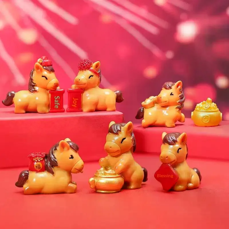Декор-к-Китайскому-Новому-году-2026-милые-фигурки-лошадей-по-китайскому-зодиаку-украшения-для-микроландшафта-декор-для-дома-комнаты-рабочего-стола-подарок
