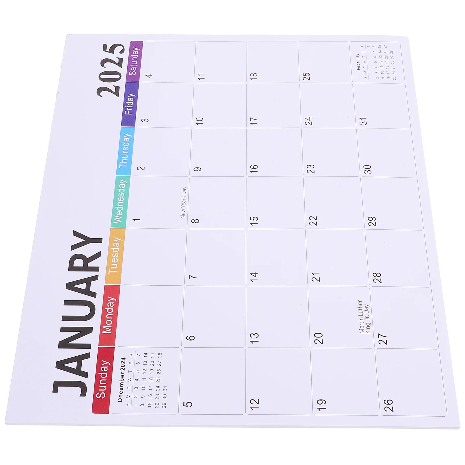 Magnet Calendar Paper for Fridge Magnetic Refrigerator Monthly The 2025