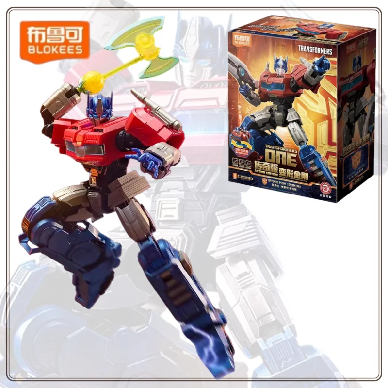 

Новые оригинальные трансформеры BLOKEES Legendary Edition Origin Optimus Prime Collection, портативные модели аниме, периферийные устройства, подарки, игрушки