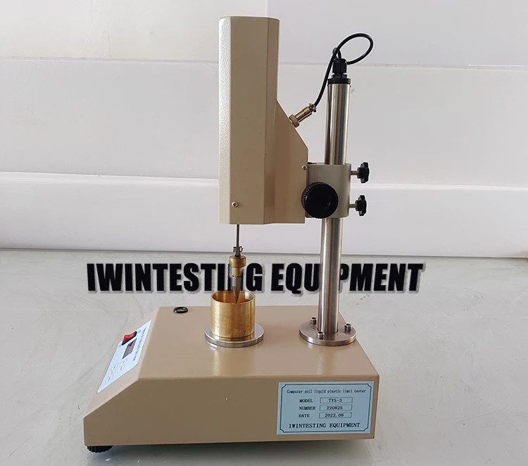 

Liquid Limit Cone Penetrometer Device Digital Semi-Automatic Soil Penetration Test Equipment