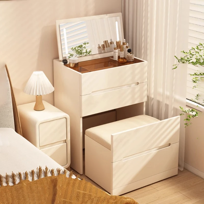 

Luxury Aesthetic Nightstands Multifunctional Glamour Premium Rustic Nightstands Space saving Cute Criado Mudo Bedroom Furniture
