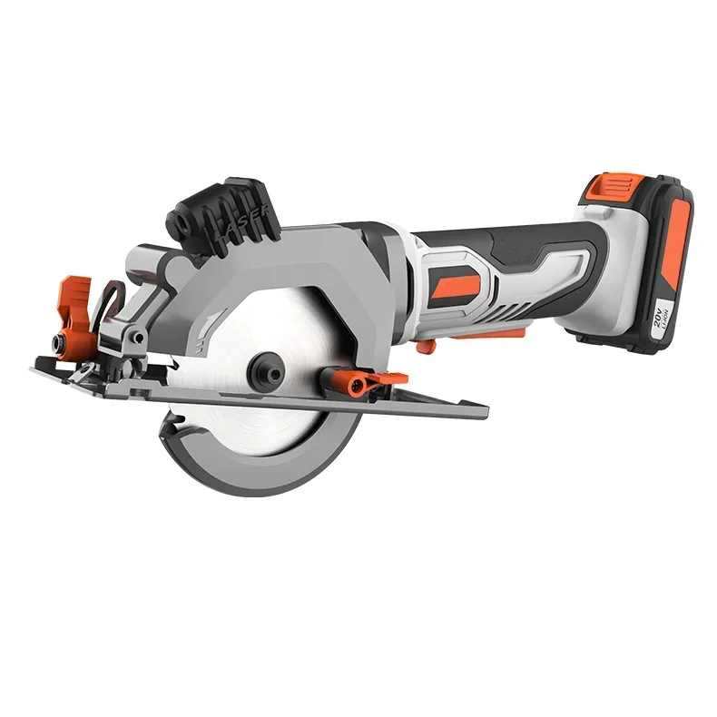 20v cordless wood metal concrete hand-held portable mini electrical circular saw with laser kit