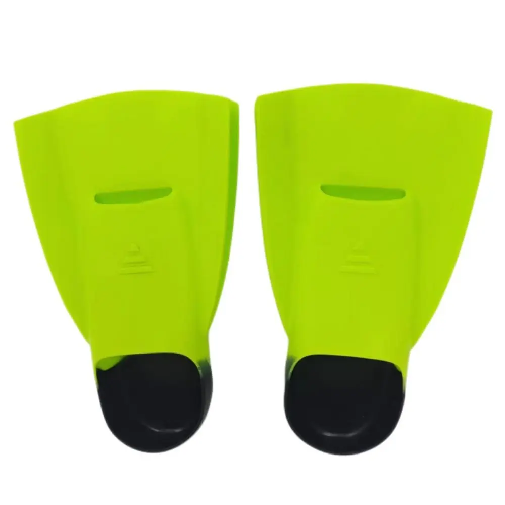 1 Pair Silicone Swim Fins Wear-resistant Non-slip Floating Swim Fins Comfortable Dynamic Design Frog Shoes Underwater Sports