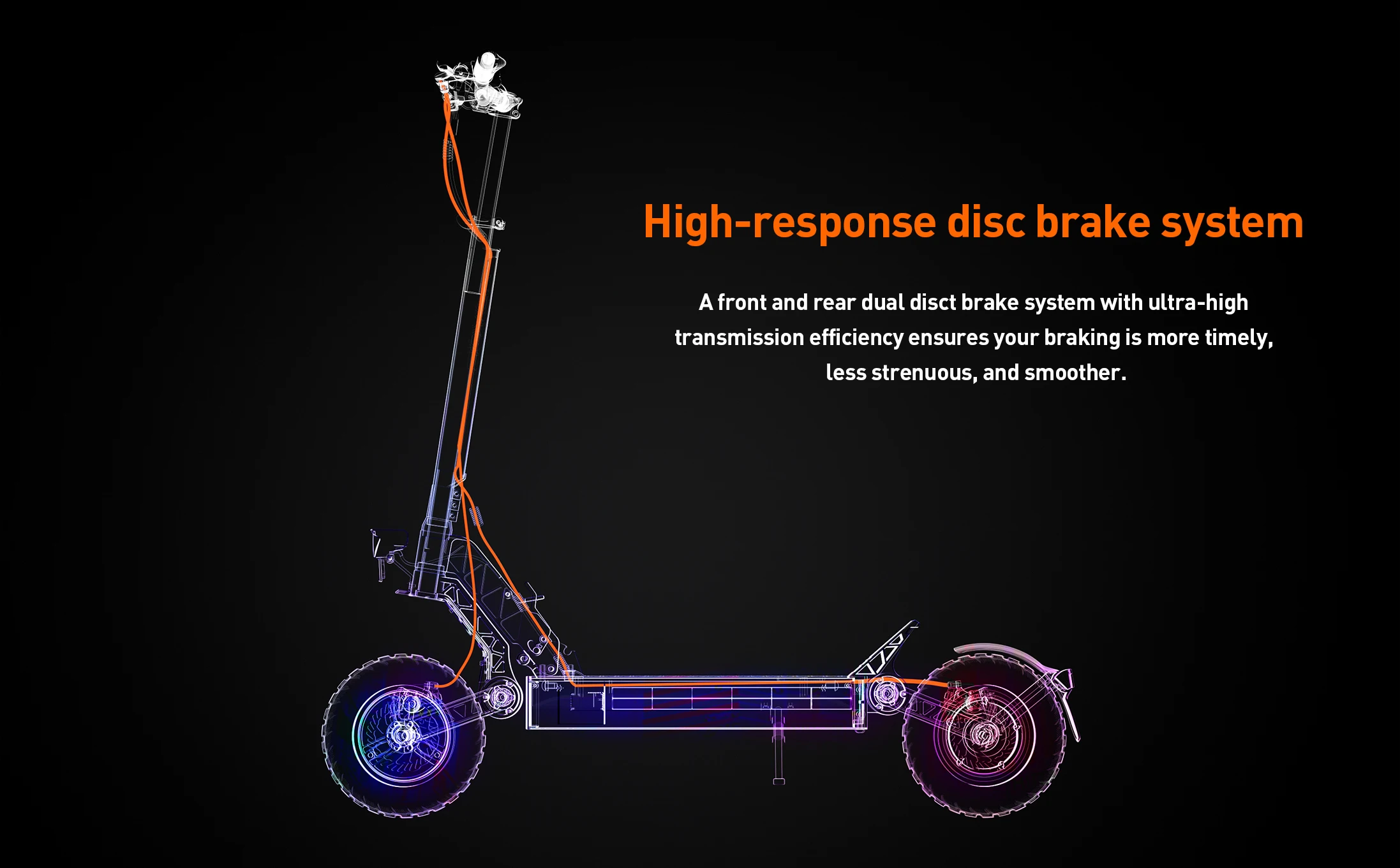 JOYOR S5 Pro (ABE) Zertifizierter Elektroroller für Pendler mit 10-Zoll-Reifen, 48V 26Ah Akku, E-Scooter für Erwachsene – Detail 6