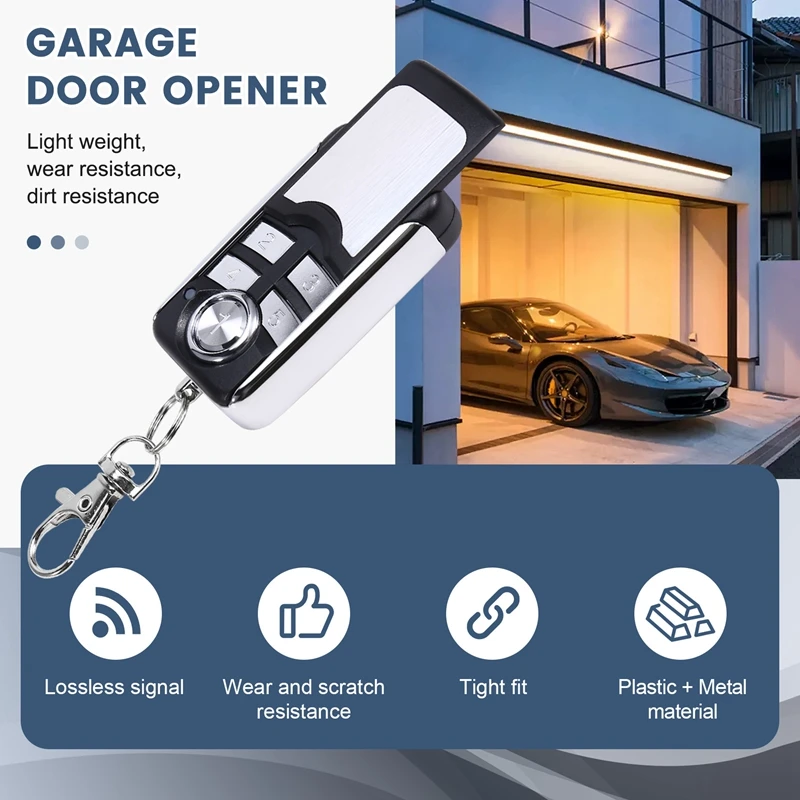 5 قطعة حزمة 4 زر باب المرآب بوابة بالتحكم عن بعد التحكم عن بعد 868 ميجا هرتز بوابة فتاحة ل هورمان HSE4-868-BS