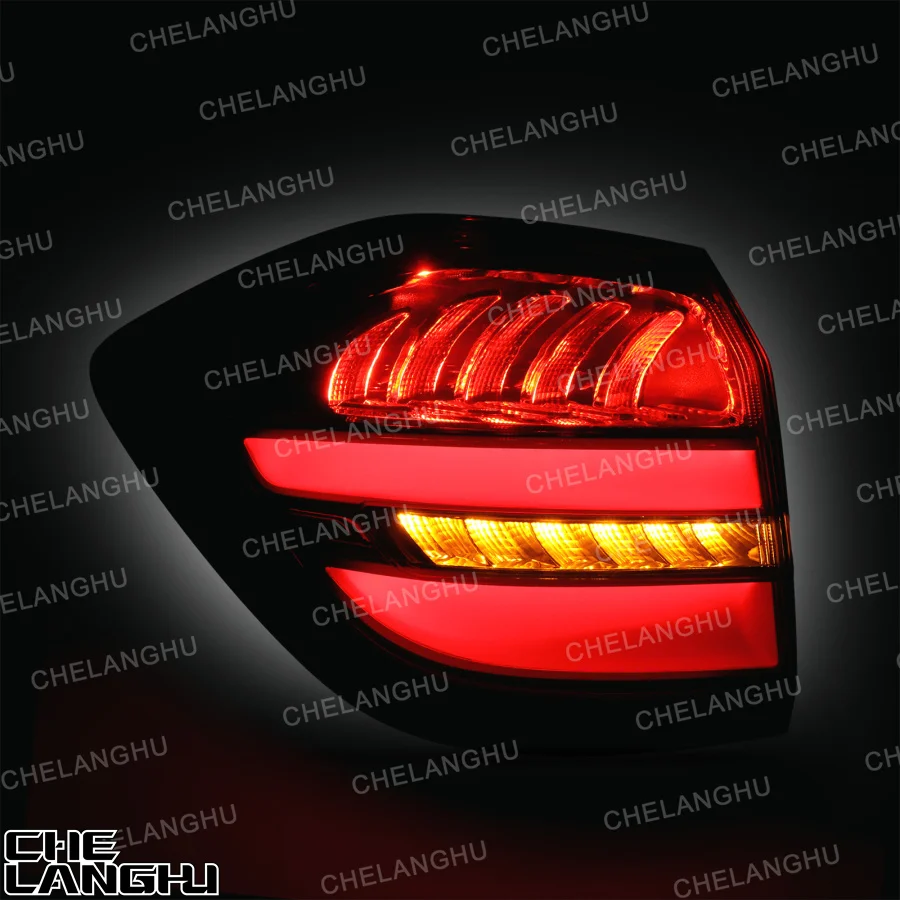 لبنز GLS X166 GLS 350d GLS400 GLS500 AMG GLS 63 2015 2016 2017 2018 2019 سيارة LED الجانب الخارجي الذيل ضوء الخلفية وقف مصباح