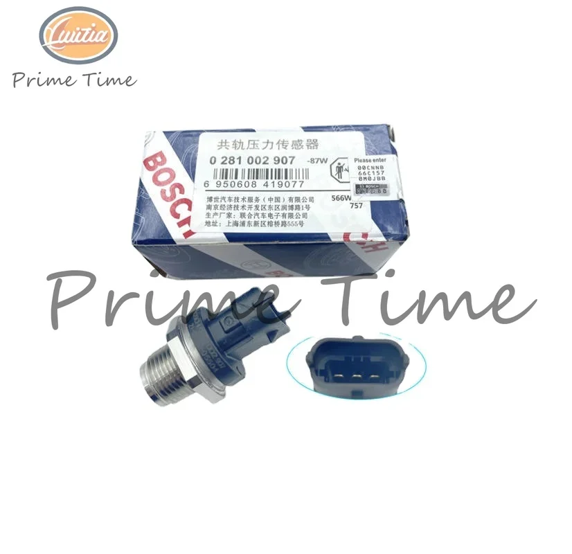 0281002907 Compatible with Weichai Delong Bosch Common Rail Pressure Rail Pressure Sensor 0281006327 327