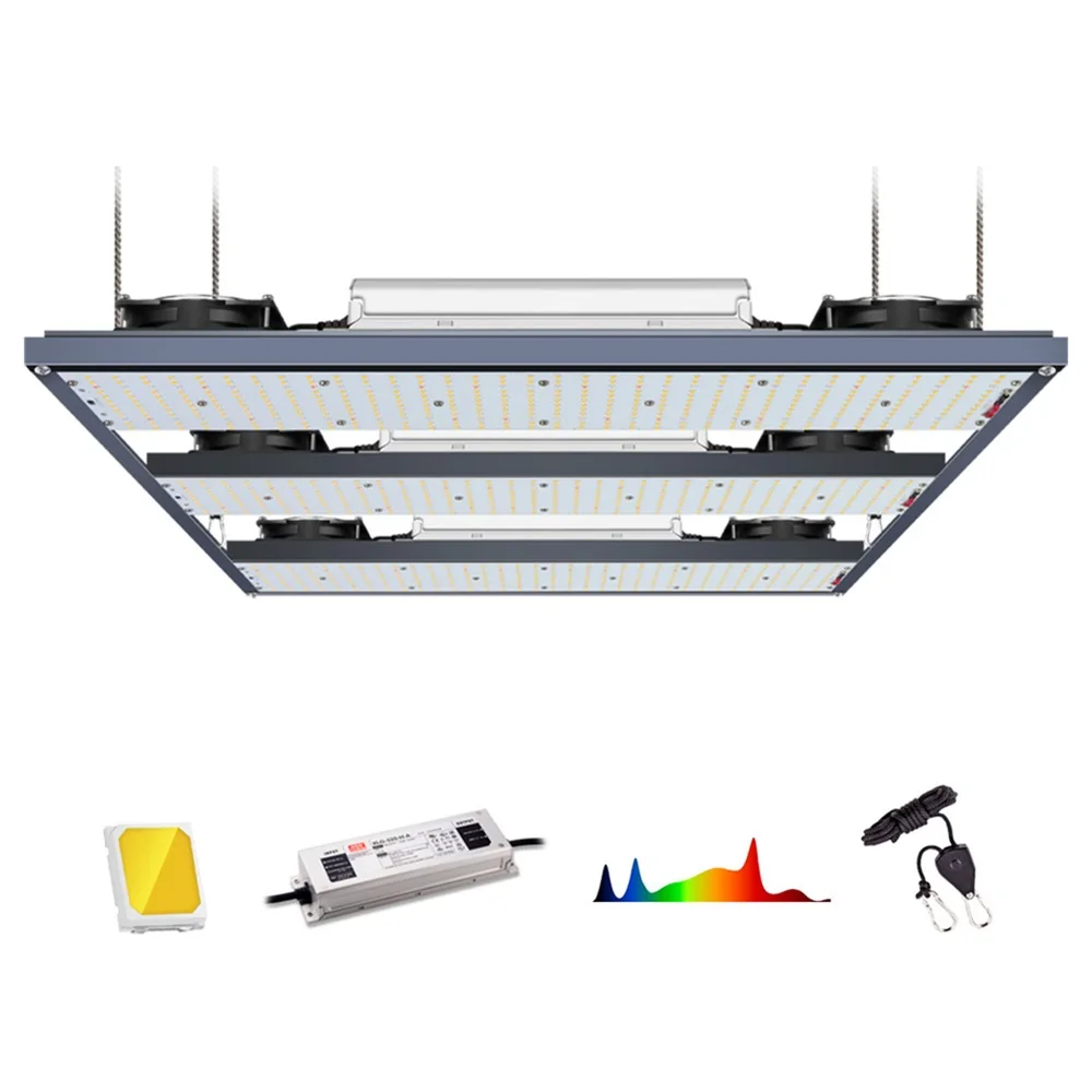 Samsung LM301H quantum LED for cultivation, 720W full spectrum Phyto lamp for hydroponic plant greenhouse, vegetable flowering growth