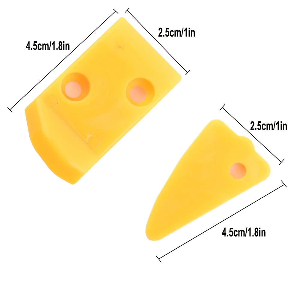 Protective Tool Finger Inserts 20pcs Nylon Set Yellow Accessories Leverless Protector For Corghi Triangle Inserts