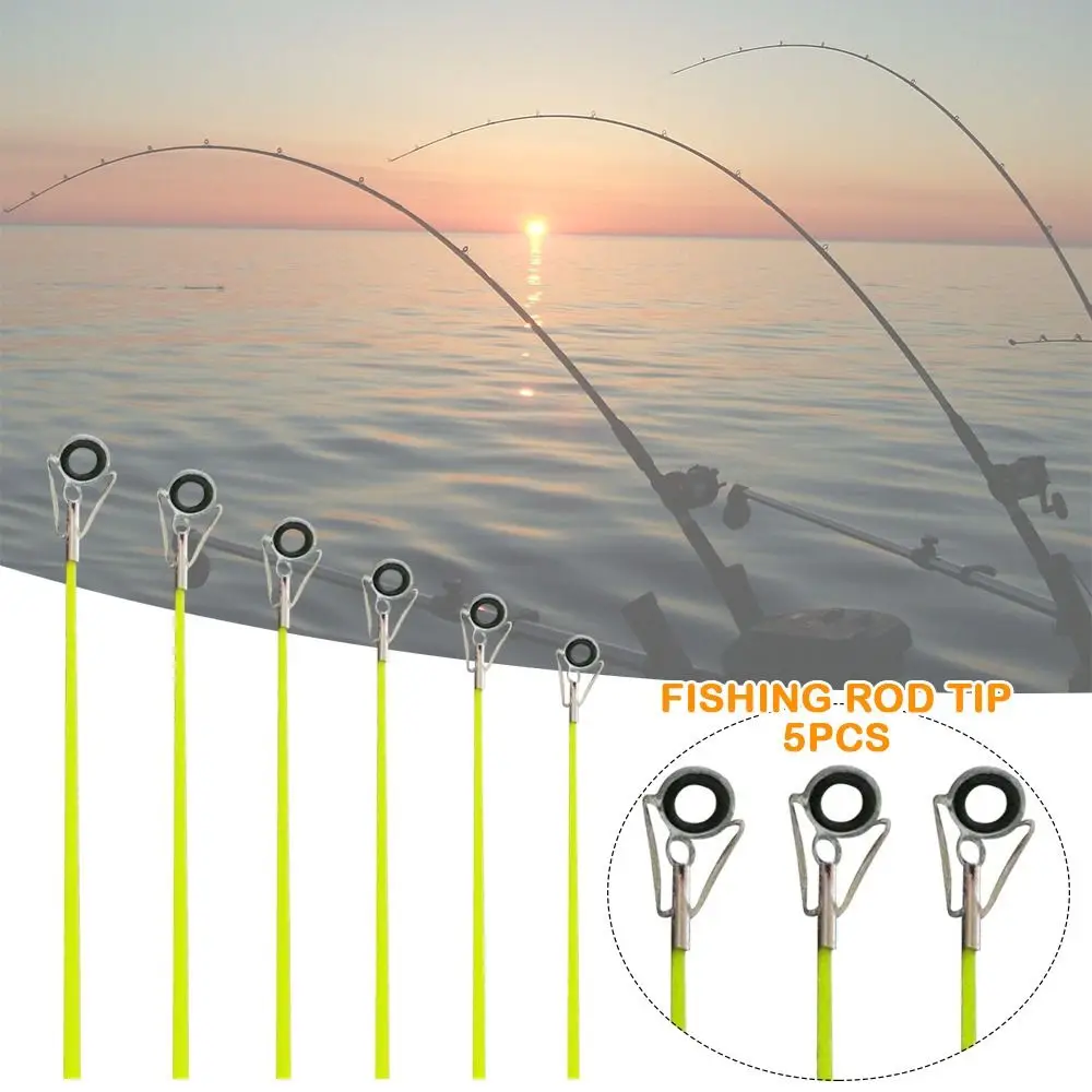 High Quality With Top Ring Fishing Rod Tip Winter Retractable Carbon Fiber Spinning Portable Fiberglass Fishing Pole Ice Fishing