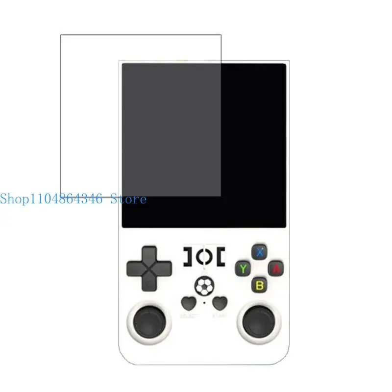 652F Protective Tempered Film Guard For R36Max Handheld Game Device Scratch Resistant