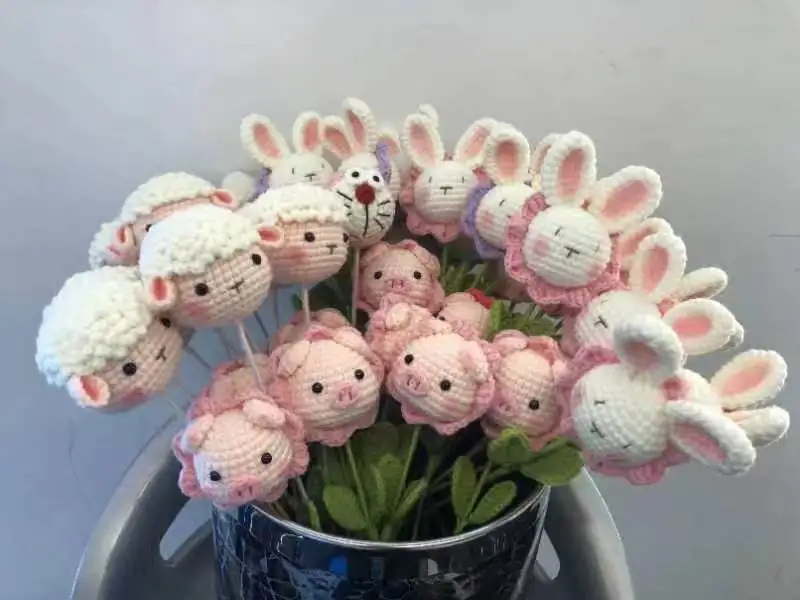 kit-de-materiel-de-crochet-diy-en-fil-a-tricoter-pour-bouquet-de-fleurs-lapin-tricote-fini-creation-artisanale-pour-la-saint-valentin-et-la-fete-des-enseignants