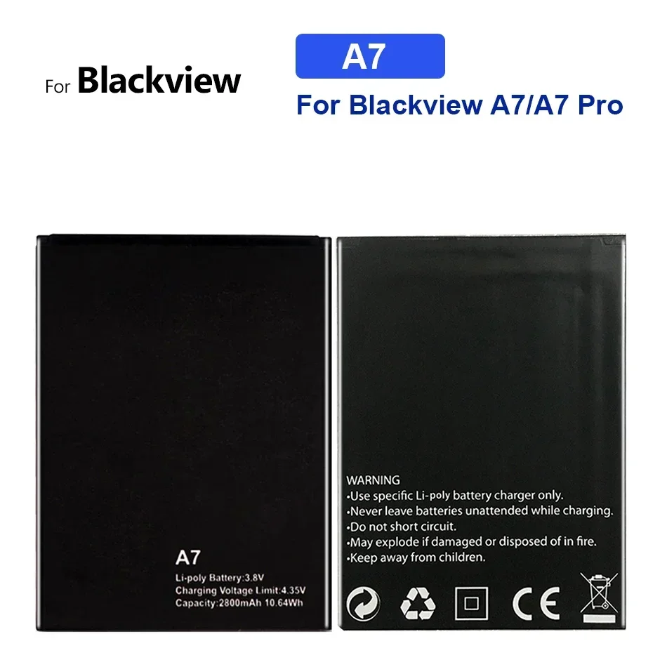 Battery For Blackview A7 A20 BV4000 BV5000 BV6000 BV6000S BV6800 BV7000 BV8000 BV9000 BV9500 BV9600 BV9700 Pro A8 Max Batteries