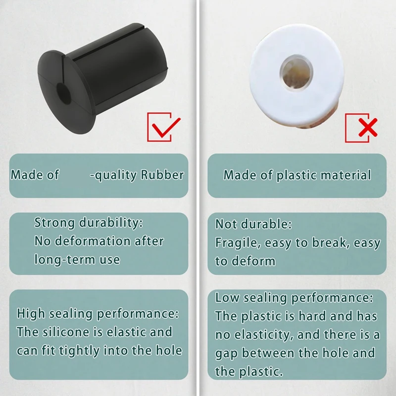 Cable Routing Kit For 1Inch Wall Hole,Cable Feed Through Bushings,Wall Grommet For Starlink Ethernet Cable Grommet