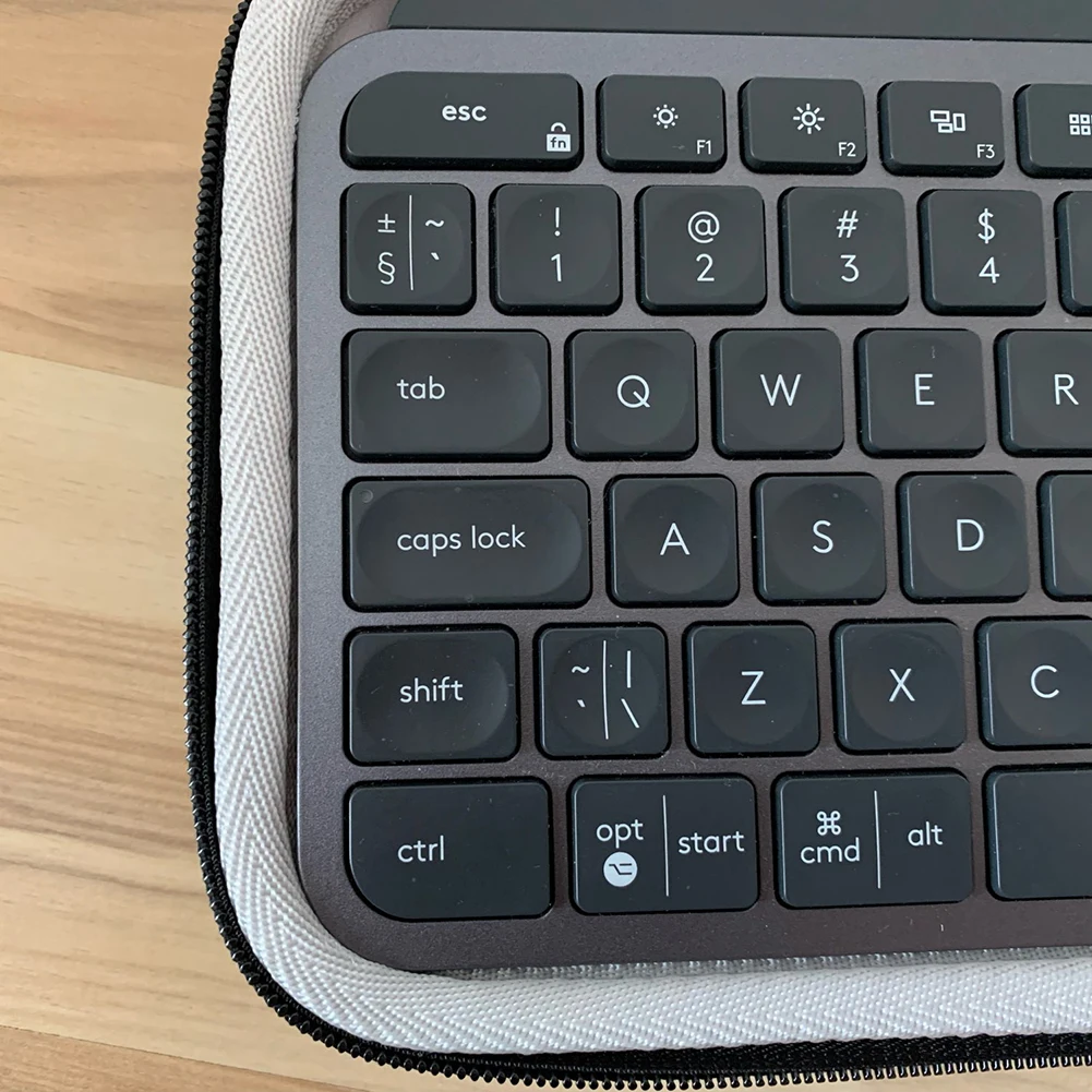 Carrying Case Mechanical Keyboard Storage Box Pack for Logitech MX Keys Wireless Keyboard Hardshell EVA Storage Bag
