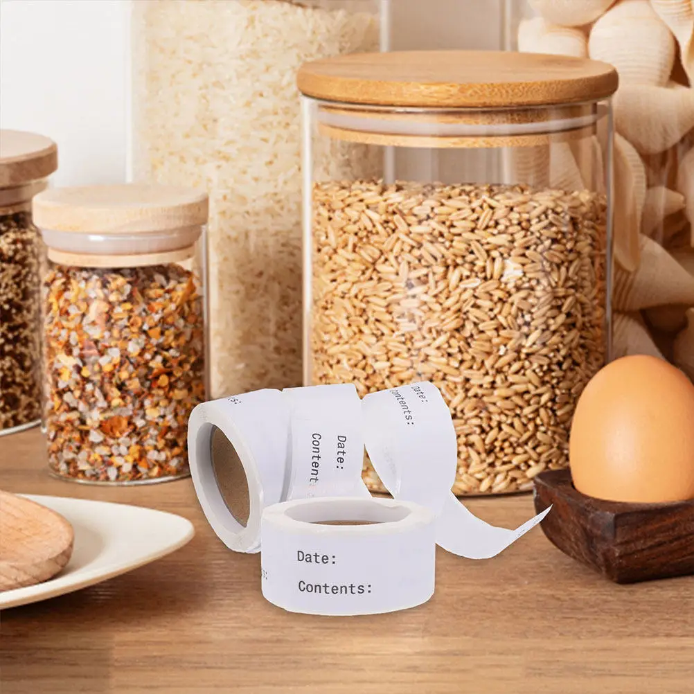 

Convenient Label Stickers for Kitchen Multi-Function Blank Food Date Marking Labels Food Labels Convenient Label Stickers