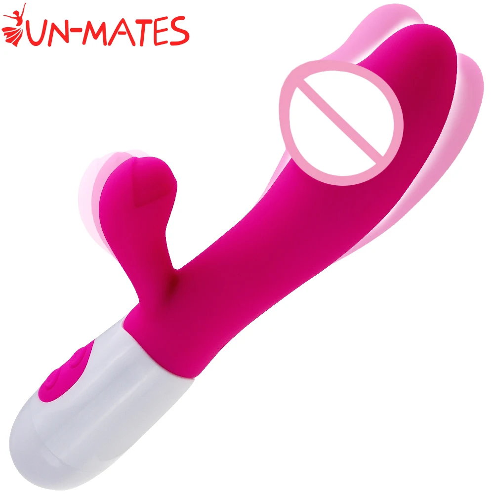 Vibrator Dildo for Women G Spot Vibrator Clitoral Stimulator Vibrating Wand 10 Mode Rabbit Vibrators Adult Sex Toy for Men Women