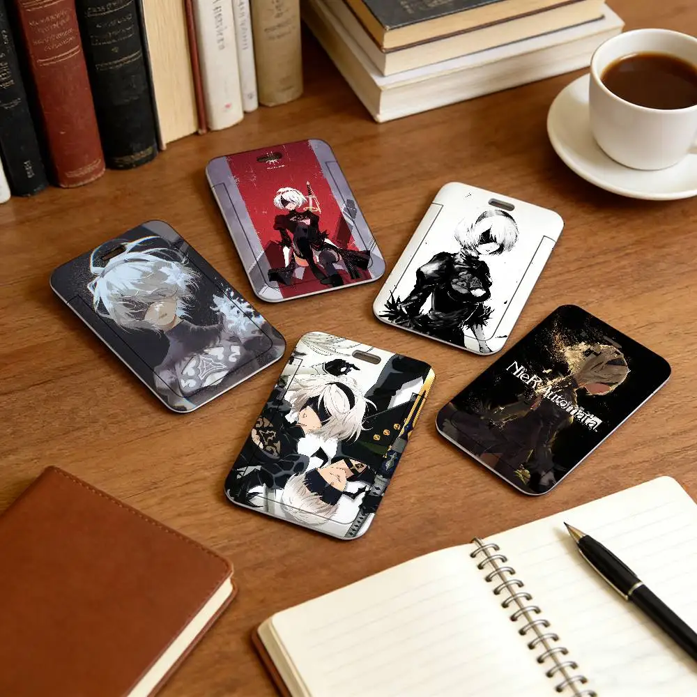 Game N-NiER-R A-AUtOmATa-A Fashion SE Neck Strap Card Badge Gym Key Lanyards Keys Lanyard Holder Hang Rope Keyrings