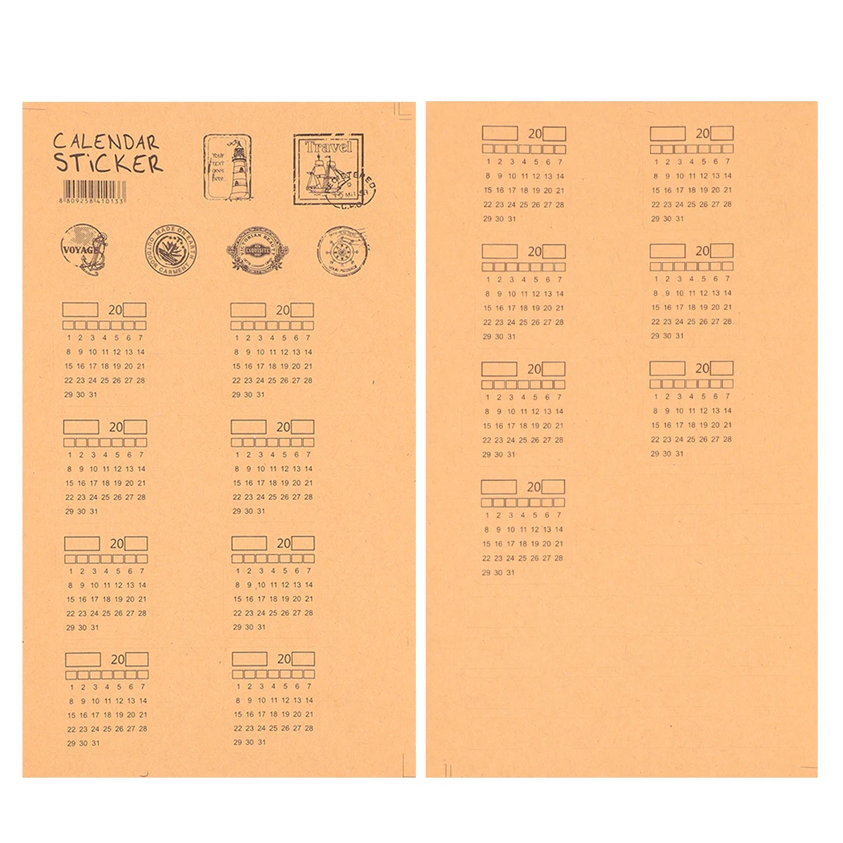 

30 Pcs Sticker Index Sticker Monthly Index Divider Schedule Planner Notebooks Schedule Planner Birthday Travel Labels