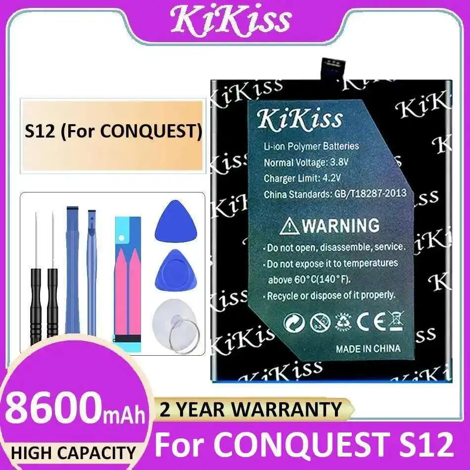 

Для Conquest S12 аккумулятор мобильного телефона 8600 мАч высокой производительности