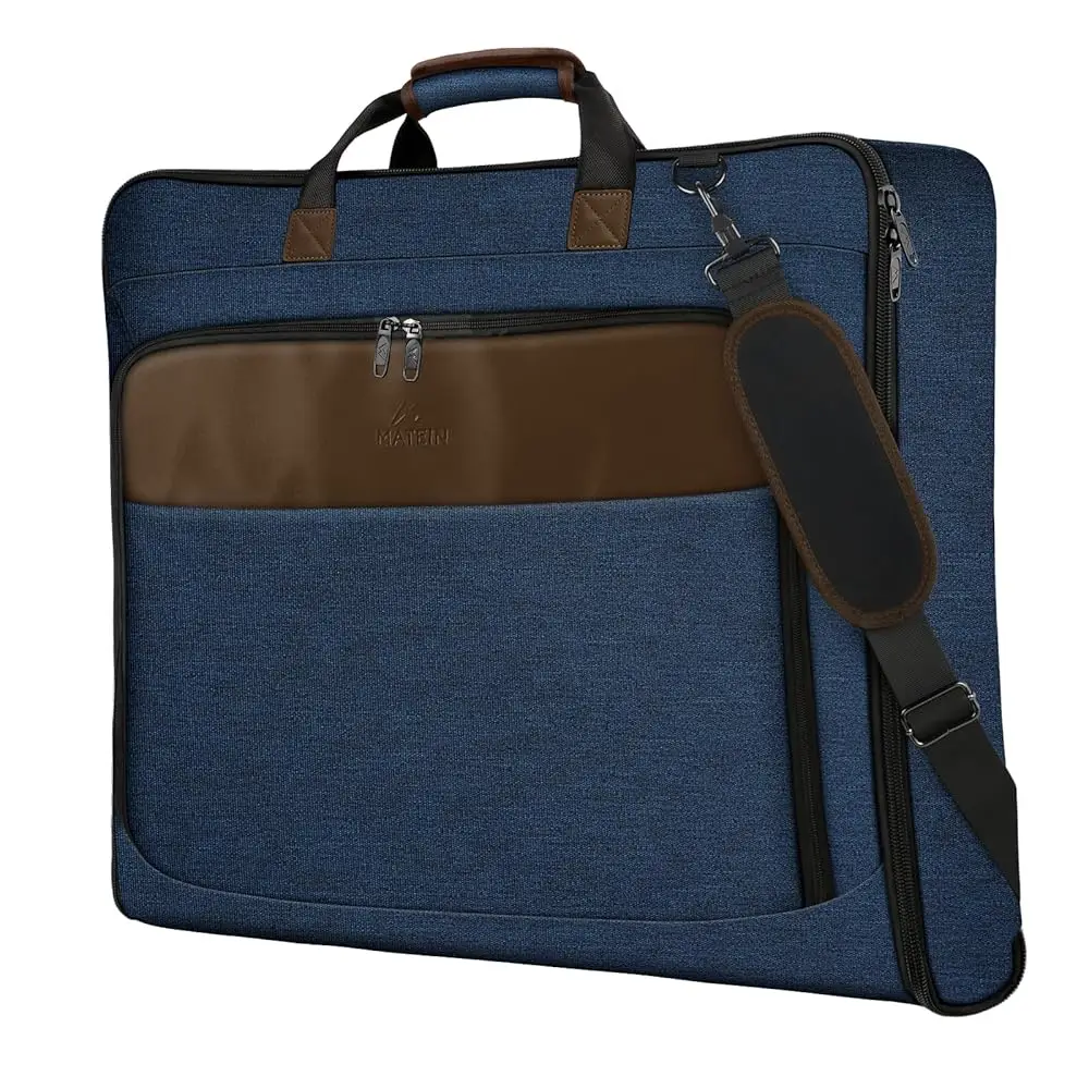 

Free ShippingTravel Garment Bags, Large Convertible Carry On Garment Bag For Men Women, Wrinkle-Free Hanging Travel Suit Luggage