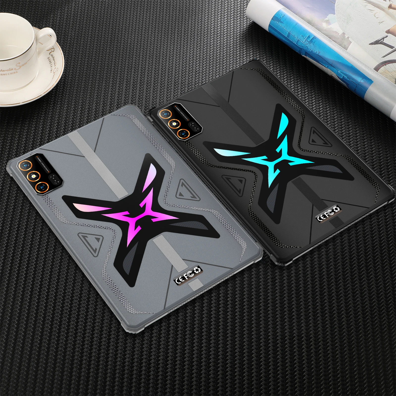 Global Version 10.1 Inch Android 14 Google Play GPS Bluetooth Wifi 4G Phone Call 8800mAh 8GB RAM 128GB ROM Tabs Dual Camera Gift