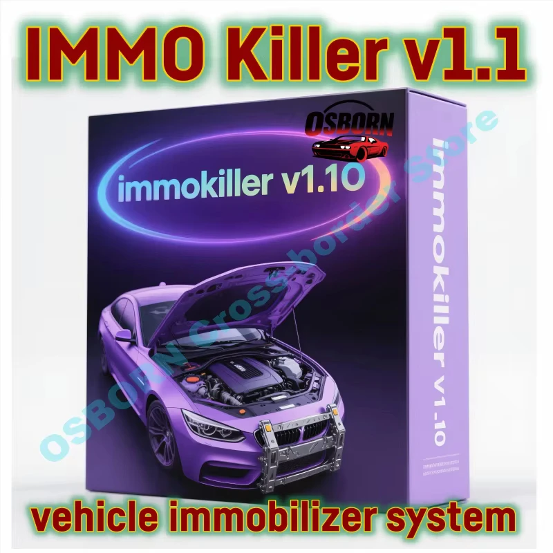 

New! ImmoKiller V1.10 IMMO Off Softwarefor Car Repairing Passing Virigining the Immobilizer v1.1 Immo Killer ECU Programmer Tool