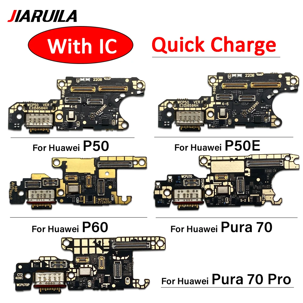 

20 шт./лот, USB-порт для зарядки, гибкая плата для Huawei Mate 40 Pro 5G 50 50E 50 Pro 60 60 Pro 5G P50, разъем для док-станции