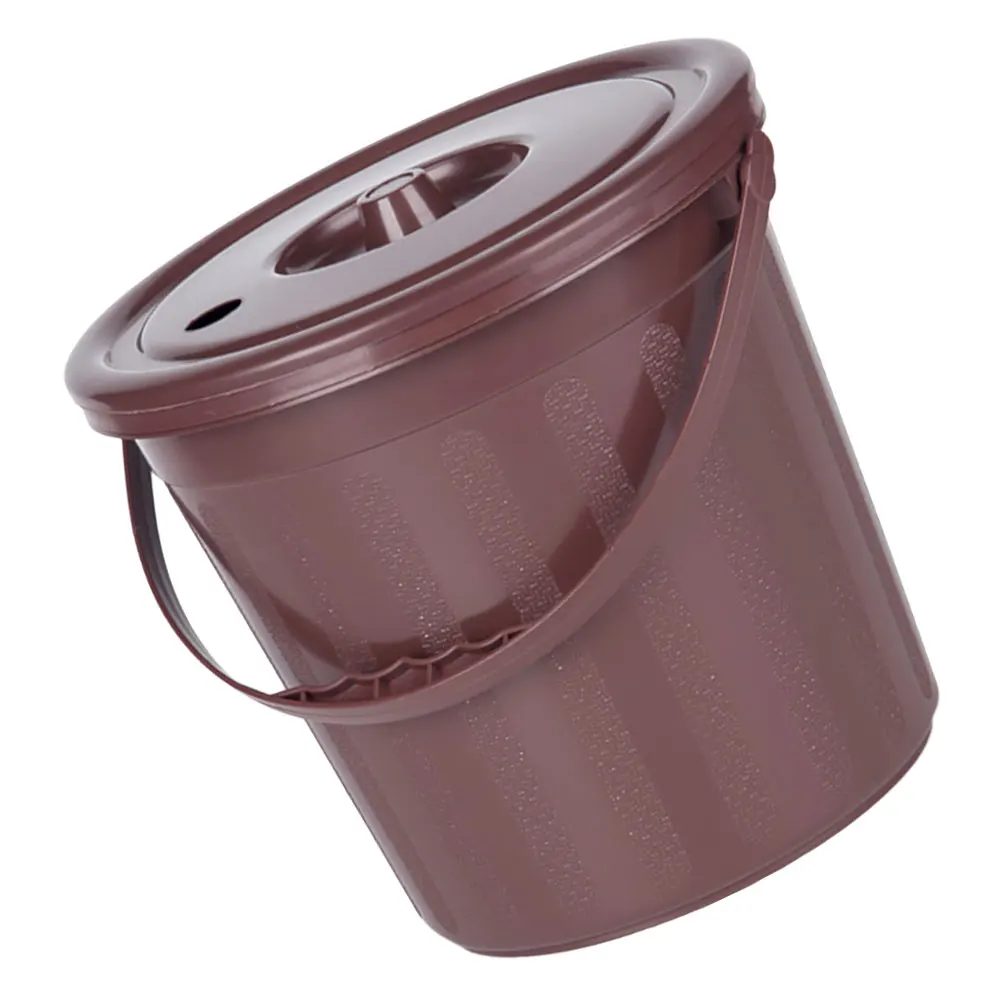 

Tea Dregs Bucket Trash Leaf Waste Loose Bin Can Leaves Basket Container Portable