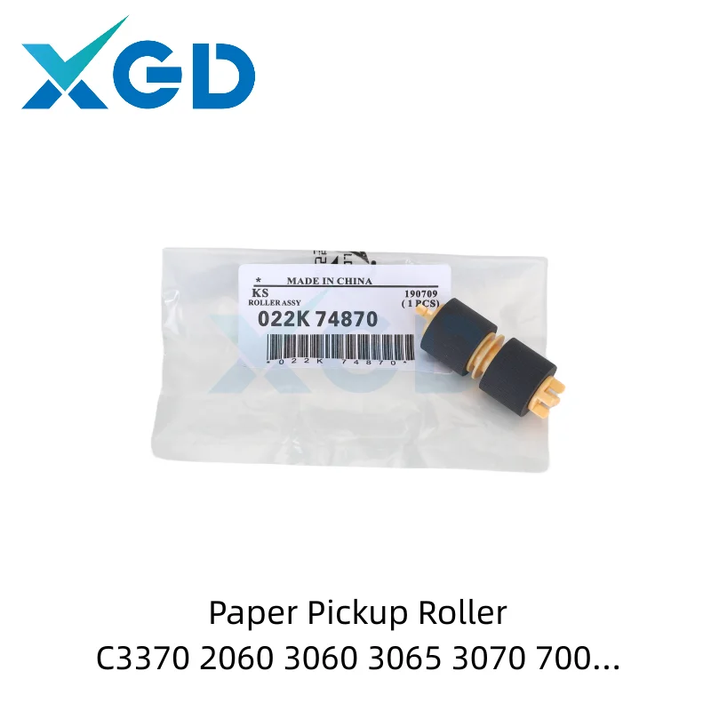 10X 022K74870 Compatible Paper Pickup Roller For Xerox C700 C3370 C4470 C5575 C7535 C7545 C7775 C7845 C7855 Paper Feed Kit