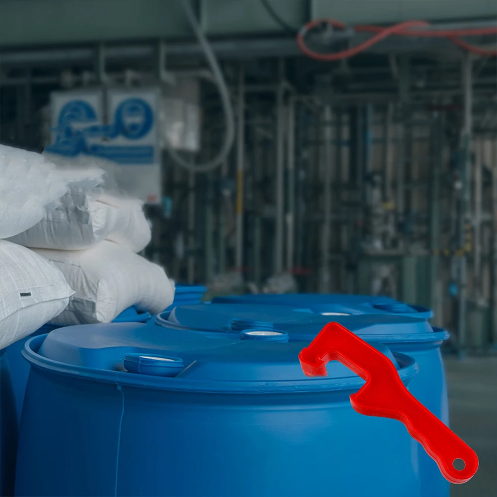 

6Pcs Bucket Lid Opener Paint Can Opener Sturdy Plastic Tool Anti-Slip Handle Garage Use Universal Lid Remover