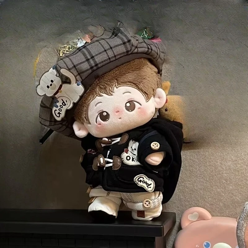 ملابس دمى قطنية 20 سم، سترة، سترة، ملابس دمى، ملابس بديلة، مجموعة جرو #2