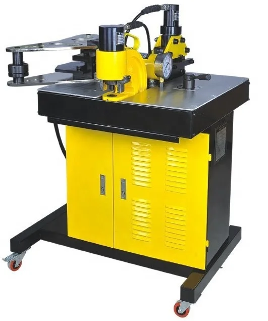 3-in-1 Hydraulic Busbar Processing  Integrated Cutting Bending Punching Function Copper Bus Bar Processing Equipment