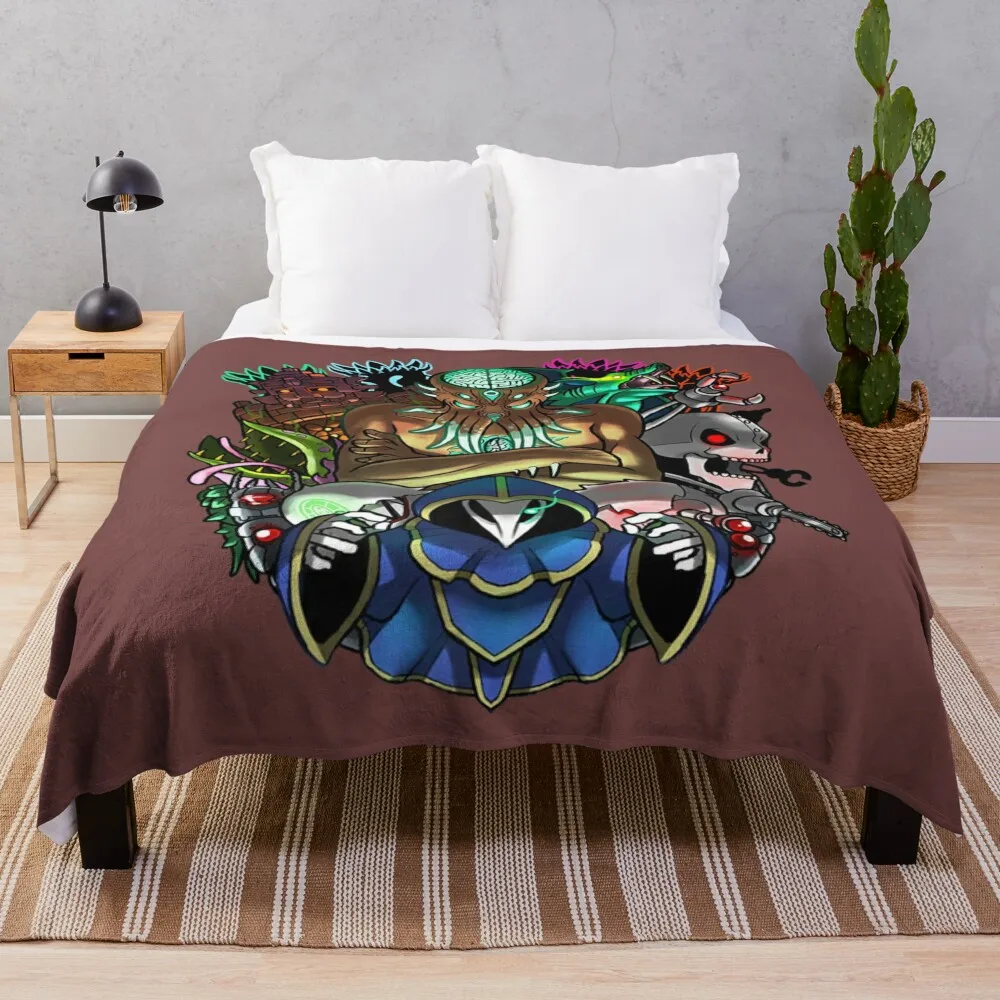 Terraria Boss Rush Hardmode Edition Throw Blanket Summer for sofa Blankets