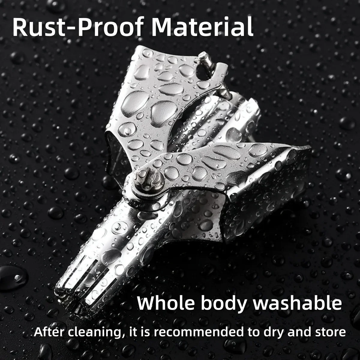 Washable Portable Ear Hair Trimmer Cleaning Without Rusting Painless Nose Hair Trimming Men'S Portable Electric Shaver Low Noise