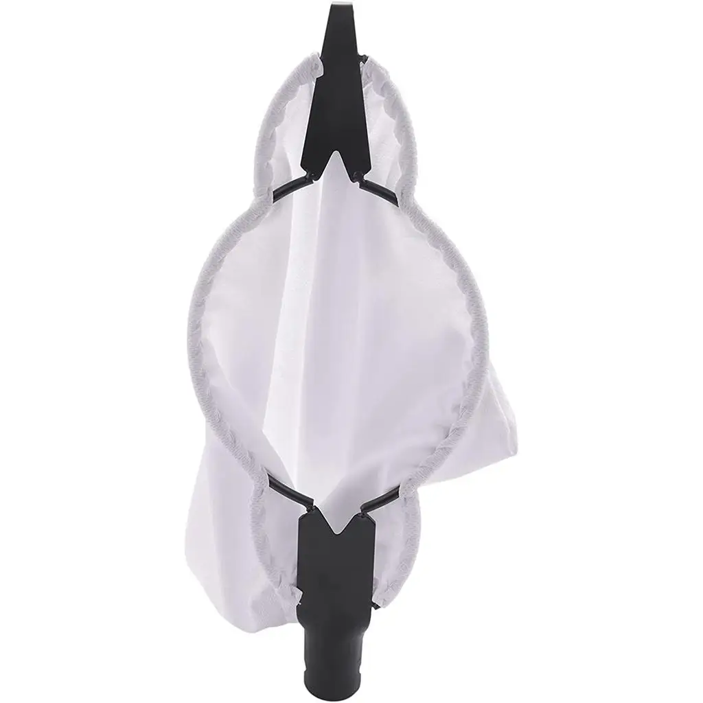 Portable Fruit Picker Tool Head with Branch Hook and Large Collector Bag for Apple Orange Mango Tree Picking