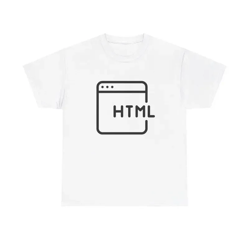 HTML T Shirt coding code web development programming app coder programmer tee