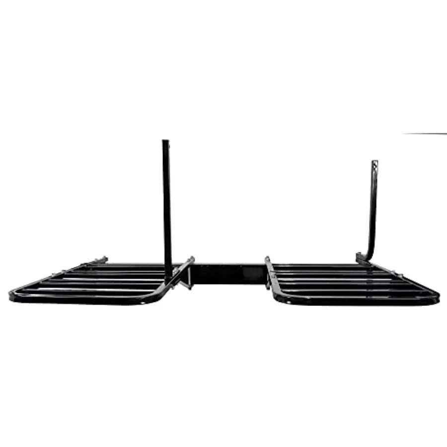 QP-RBM4R Portabicicletas para 4 bicicletas con montaje en parachoques para RVNegro