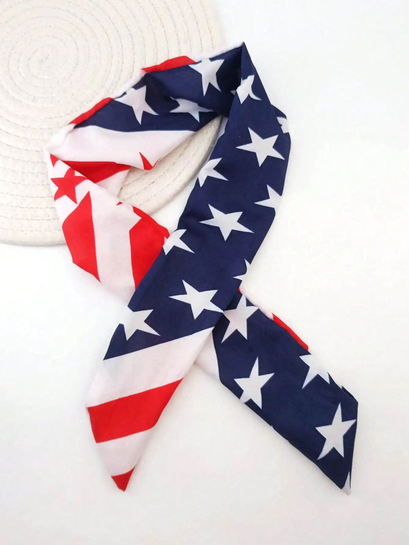 1 Pack 85cm Long American Flag - Head Wrap Turban avis et prix