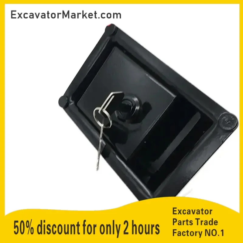 

Excavator Accessories For YC85 135 210 230-8 Side Door Lock Cover Door Cover Core