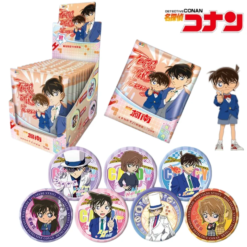 

Новый детектив Конан Конан Эдогава Кудо Шиничи креативный изысканный фильм периферийная глухая коробка значок личность мультяшная брошь